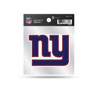 Rico Industries NFL New York Giants 4"x4" Small Style Decal, Team Color