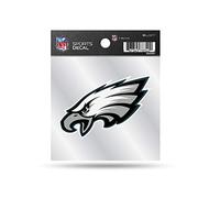 Rico Industries NFL Philadelphia Eagles 4"x4" Small Style Decal, Team Color