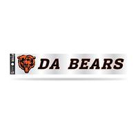 Rico Industries NFL Tailgate Sticker, 3 x 17-inches, Chicago Bears
