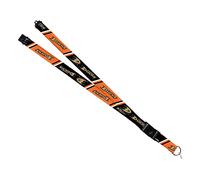 Rico Industries NHL Anaheim Ducks Safety Breakaway Lanyard Black Large