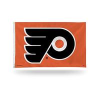 Rico Industries NHL Chicago Blackhawks 3-Foot by 5-Foot Single Sided Banner Flag with Grommets