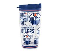 Rico Industries NHL Hockey Edmonton Oilers Mayhem Double Wall 16oz Tritan Tumbler