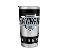 Rico Industries NHL Hockey Los Angeles Kings 20oz Stainless Steel Tumbler with Lid - Great for Coffee, Tea, Water or Cocktails