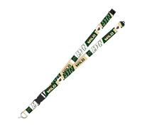 Rico Industries NHL Hockey Minnesota Wild Standard Wrist Lanyard Key Chain, Cute Wristlet Strap Keychain Holder for Women Men Car Keys ID Badges Card Wallet Phone Camera
