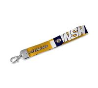Rico Industries NHL Hockey Nashville Predators Standard Wrist Lanyard Key Chain, Cute Wristlet Strap Keychain Holder for Women Men Car Keys ID Badges Card Wallet Phone Camera