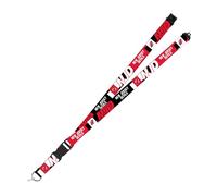 Rico Industries NHL Hockey New Jersey Devils Standard Wrist Lanyard Key Chain, Cute Wristlet Strap Keychain Holder for Women Men Car Keys ID Badges Card Wallet Phone Camera