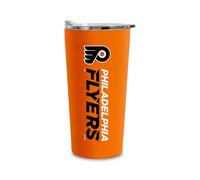 Rico Industries NHL Hockey Philadelphia Flyers 18oz Soft Touch, Easy Grip Tumbler