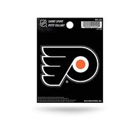 Rico Industries NHL Hockey Philadelphia Flyers Short Sport Decal 3.75' x 4.75' Die Cut Team Logo Short Sport Decal