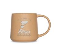 Rico Industries NHL Hockey St. Louis Blues Sand 16oz Ceramic Taper Mug