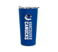 Rico Industries NHL Hockey Vancouver Canucks 18oz Soft Touch, Easy Grip Tumbler