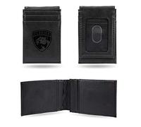 Rico Industries NHL Laser Engraved Front Pocket Wallet, Florida Panthers
