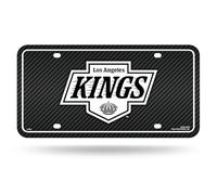 Rico Industries NHL Philadelphia Flyers Carbon Fiber Metal Auto Tag 8.5" x 11" - Great for Truck/Car/SUV