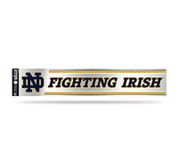 Rico Industries Tailgate Sticker, 3 x 17-inches, Notre Dame Fighting Irish