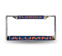 Rico Industries Unisex's FCLA100110 Florida Alumni Laser Chrome Frame, 6" x 12.25\