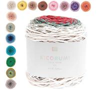 Rico Knitting Cotton - Ricorumi Spin Spin DK Double Vegan and Crochet Yarn - 8 Ply - 024 Christmas