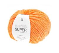 Rico Knitting Essentials Super Super Chunky Crochet Plain Apparel Yarn - 98yds - 046 Neon Orange