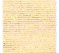 50 g Creative Cotton Aran cotton crochet, 85 m run length, ball Fb. 63 hellgelb