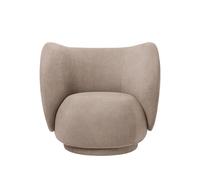 Ferm Living Rico Armchair Bouclé Sand