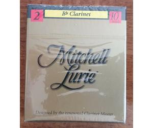 Rico Mitchell Lurie Reeds for Bb Clarinet, Boxes of 10, Various Strengths