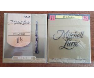Rico Mitchell Lurie Reeds for Bb Clarinet, Boxes of 10, Various Strengths