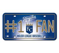 Rico MLB Kansas City Royals #1 Fan Metal Tag