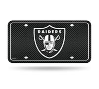 Rico MTG3601CF Cardinals - Az - Carbon Fiber Design - Metal Auto Tag