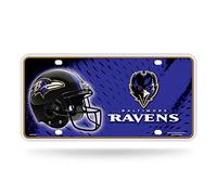 Rico NFL Metal License Plate Tag