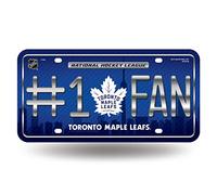 Rico NHL Toronto Maple Leafs #1 Fan Metal Tag License Plate