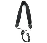 Rico SLA18 Saxophone Neck Strap - For Baritone Saxophone & Tenor Saxophone - Padded Sax Neck Strap - Snap Hook, 4.6 in*49.0 in*0.04 in