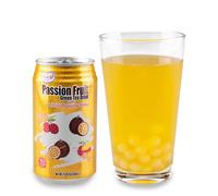 RICO Passion Fruit Green Trea with Litchi Popping Boba (11.5fl oz Can)
