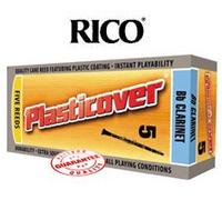 RICO PLASTICOVER Bb CLARINET REEDS BOX OF 5 - 1.5 Size