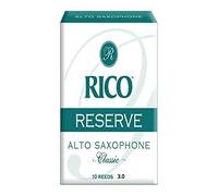 Rico Reserve 3.0 Strength Classic Reeds for Alto Sax (Pack of 10)