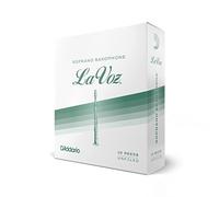 DAddario La Voz Soprano Saxophone Reeds Soft (10 Pack)