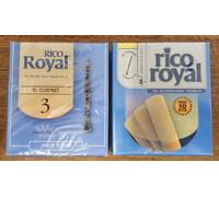 Rico, RIco Royal Reeds for Bb Clarinet, Boxes of 10, Various Strengths