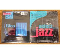 Rico Select Jazz Unfiled Reeds for Soprano Saxophone, Box of 10, Various Strngth