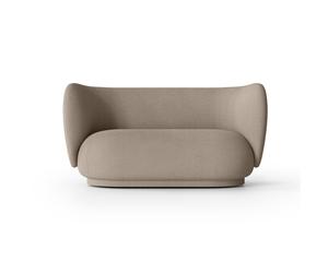 Rico Sofa 2 Seater Boucle Sand