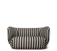 Rico Sofa 2 Seater Louisiana Sand/ Black