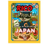 Rico the Raccoon Visits Japan: Bilingual English-Italian Coloring Book for Kids | Explore Tokyo, Mount Fuji & Japanese Culture | Educational Activity ... journey through the wonders of the East))
