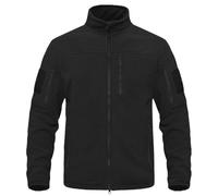 RICOCHO Men's Tactical Fleece Jackets Men's Full Zip Fleece Military Coat Warm Polar Fleece Outdoor Jacket, Plus Size
