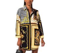RICOCHO Womens Dashiki Ankara Loose Blouse Womens African Print Top Tribal Dashiki Loose Shirt Ethnic Traditional African Shirts
