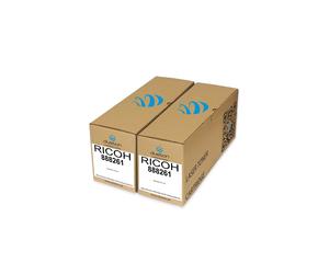 Ricoh 2x Compatible Black Toner 888261 / 842024 for Aficio 1515 1115
