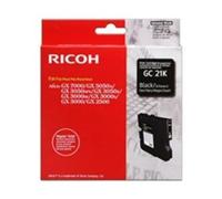 Ricoh 405532 Original Ricoh GC 21K Standard Capacity Gel Print Black Ink Cartridge, 1.5K Page Yield