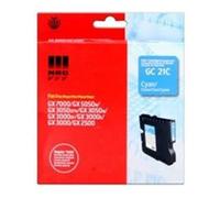 Ricoh 405533 Original Ricoh GC 21C Standard Yield Gel Print Cyan Ink Cartridge, 1K Page Yield
