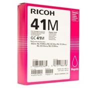 Ricoh 405763 Original Ricoh High Yield GC 41M Gel Print Magenta Ink Cartridge, 2.2K Page Yield