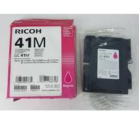 Ricoh 41M GelJet GC41M Magenta Ink Cartridge (2200 Pr) SALEd BB 09