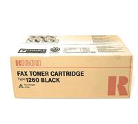 Ricoh 430351 Original Ricoh Type 1260 Black Fax Toner Cartridge, 5K Page Yield