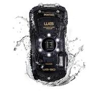 Ricoh Pentax WG-90 Black - Rugged 20MP Underwater Camera 4K GPS