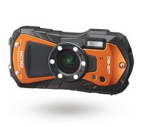 Ricoh WG-80 Orange Waterproof Digital Camera Shockproof Freezeproof Crushproof (International Version)