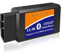 RICOKEY OBD2 Bluetooth Scanner Code Reader Reset for iOS iPhone Android Windows, Auto Car Diagnostic Scan Tool OBDII Adapter for Check Engine Light for Torque, OBD Fusion, Car Scanner App