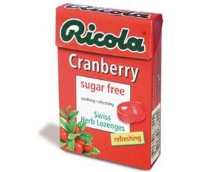 Ricola Box - Cranberry 45g (Pack of 12)